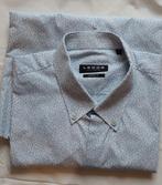 46/XXL herenshirt - LEDUB - lichtblauw - korte mouwen, Blauw, Nieuw, Ophalen of Verzenden, Overige halswijdtes