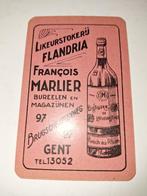 Speelkaart Likeur Stokerij / Distillerie Flandria Gent (9), Ophalen of Verzenden, Zo goed als nieuw, Gebruiksvoorwerp