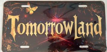 Metalen reclamebord Tomorrowland 7 - retro vintage mancave beschikbaar voor biedingen