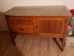 Antieke commode met spiegel en marmeren blad, Ophalen