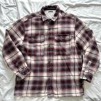 Veste chemise molletonnée fourrée vintage L, Enlèvement, Comme neuf, Taille 52/54 (L), Noir