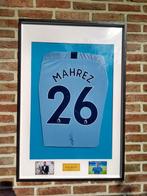 Chemise dédicacée Man City Riyad Mahrez, Maillot, Enlèvement, Neuf