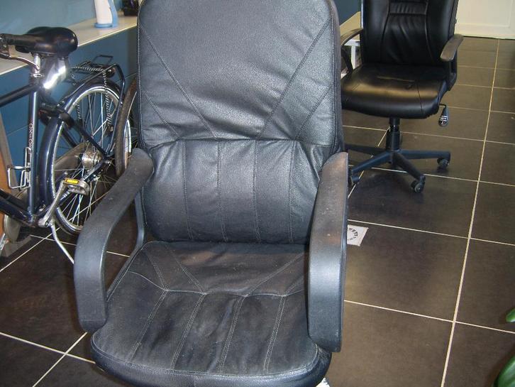 Bureau stoel, Huis en Inrichting, Bureaustoelen, Gebruikt, Bureaustoel, Zwart, Ergonomisch, Ophalen