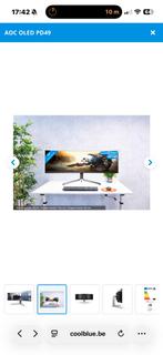 Aoc monitor Oled PD49, Computers en Software, Monitoren, HDMI, Nieuw, Minder dan 1 ms, Ultra HD (4K)
