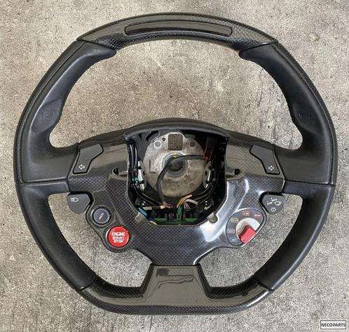 FERRARI 488 GTB CARBON STUUR STUURWIEL ORIGINEEL, Auto-onderdelen, Besturing, Ferrari, Gebruikt, Ophalen of Verzenden
