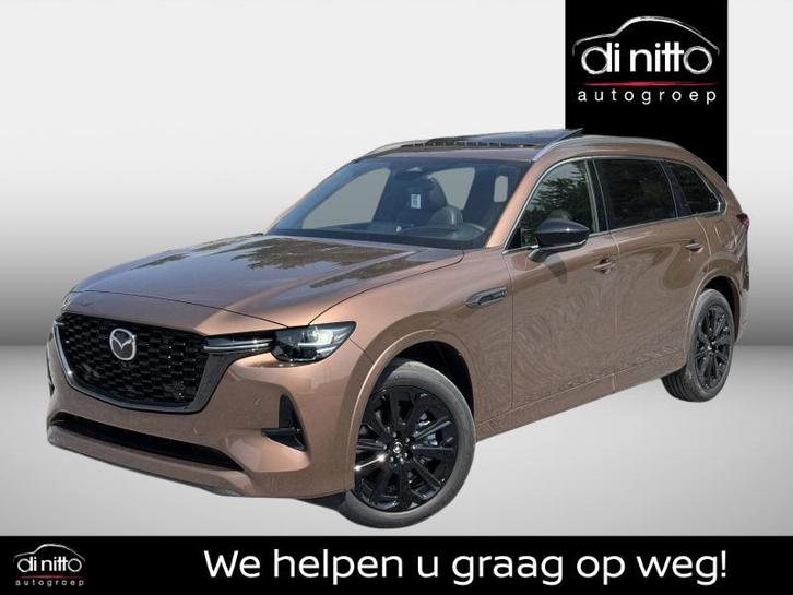 Mazda CX-80 2025 5WGN 2.5L e-Skyactiv PHEV 327 hp 8AT, Auto's, Mazda, Bedrijf, Te koop, Overige modellen, 360° camera, 4x4, Alarm