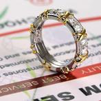 Prachtige zilveren trouwringen - Elize - 18 karaat verguld, Handtassen en Accessoires, Ringen, Verzenden, Nieuw, Dame of Heer