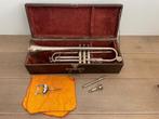 trompet R. Van Cauwelaert Brussel, Muziek en Instrumenten, Ophalen, Gebruikt, Met koffer