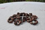 chapelet de moine avec croix en metal modéle 1, Antiquités & Art, Enlèvement ou Envoi