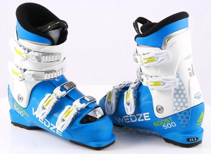 35 36 EU kinder skischoenen WEDZE BOOST 500, Sport en Fitness, Skiën en Langlaufen, Zo goed als nieuw, Schoenen, Ski, Overige merken