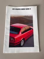 Brochure BMW 1992 présentation série 3 coupe, BMW, Enlèvement ou Envoi