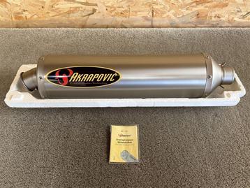 Akrapovic Oval Slip-On uitlaat Honda CBR600F S E-keur 52 mm beschikbaar voor biedingen