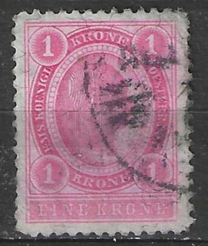 Oostenrijk 1899/1902 - Yvert 77A - Keizer Franz Jozef (ST), Postzegels en Munten, Postzegels | Europa | Oostenrijk, Gestempeld