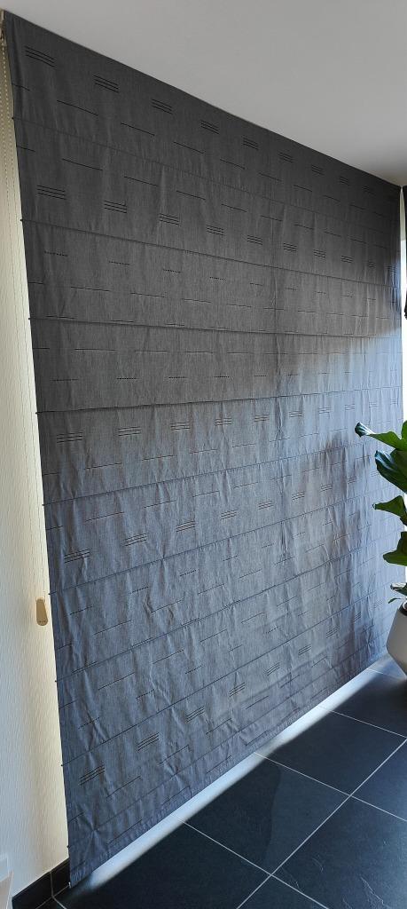 Thermisch gevoerde vouwgordijnen, Huis en Inrichting, Stoffering | Gordijnen en Lamellen, Gebruikt, 200 cm of meer, 200 cm of meer