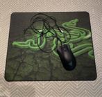 Razer muis deathadder elite met muismat, Computers en Software, Muizen, Ophalen of Verzenden, Zo goed als nieuw, Muis