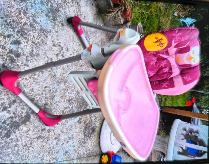 Chicco eetstoel, Kinderen en Baby's, Overige Kinderen en Baby's, Zo goed als nieuw, Ophalen