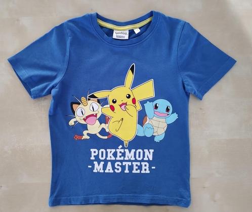 Blauwe t-shirt Pokemon, maat 110, Kinderen en Baby's, Kinderkleding | Maat 110, Zo goed als nieuw, Jongen of Meisje, Shirt of Longsleeve