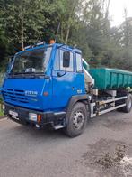 Camion porte container  Steyr 19s32, Auto's, Blauw, Diesel, Particulier, 2 deurs