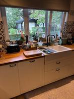 Keuken en berging, Huis en Inrichting, Keuken | Complete keukens, Ophalen, Gebruikt, U-keuken, Hout