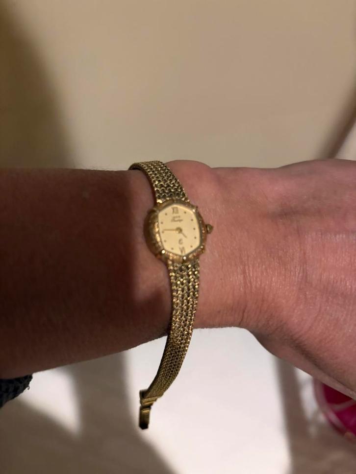 Vintage uurwerkje verguld goud merk Jaxa Prestige, Bijoux, Sacs & Beauté, Montres | Femmes, Comme neuf, Or, Enlèvement ou Envoi