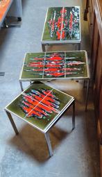 Retro.vintage salontafels, Ophalen