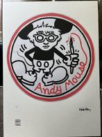 Keith Haring - Andy Mouse, Ophalen of Verzenden