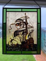 Kader in loodglas, Ophalen