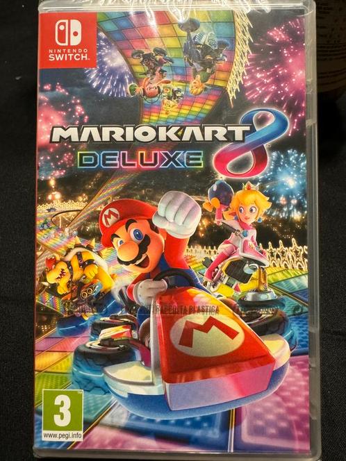 Mario Kart 8 Deluxe neuf., Games en Spelcomputers, Games | Nintendo Switch, Nieuw