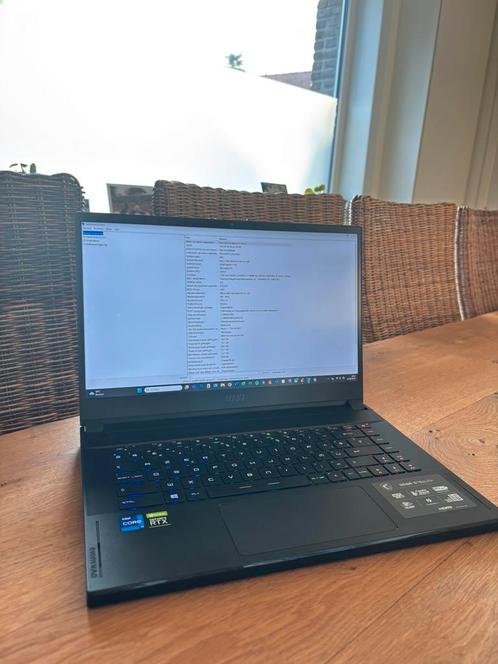 MSI GS66, Computers en Software, Windows Laptops, Zo goed als nieuw, SSD, Ophalen
