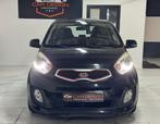 Kia picanto 1.0i / 2011 / eu5 / 125.000km / airco / garantie, Zwart, Leder en Stof, Zwart, Bedrijf