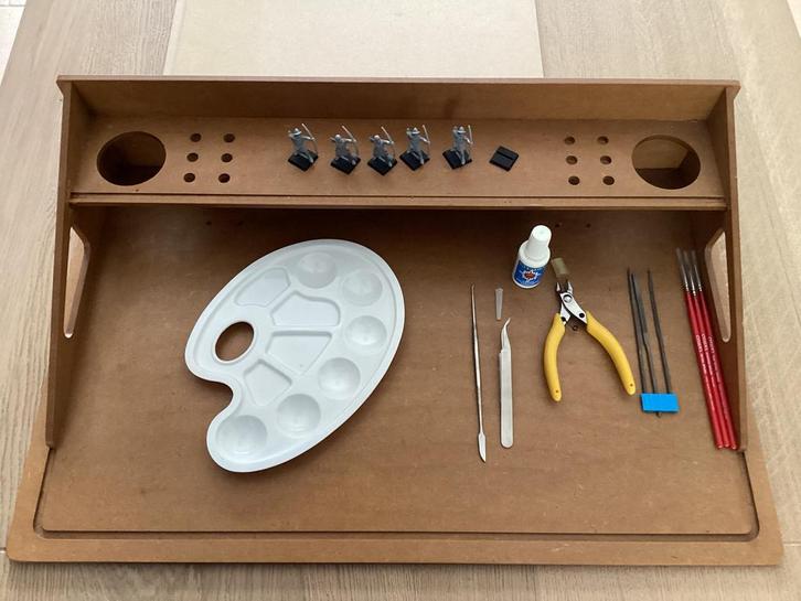 Warhammer - Citadel - Werkstation, Hobby en Vrije tijd, Wargaming, Zo goed als nieuw, Warhammer, Accessoires, Ophalen of Verzenden