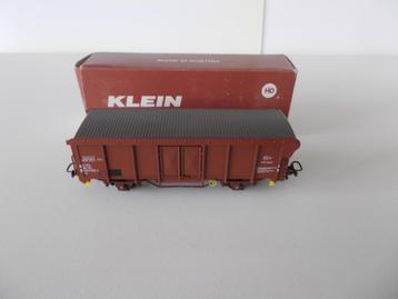 SNCB  - Klein Modellbahn - Rolldachwagen Typ Ts  1/87, Neuf, Autres marques, Wagon, Courant continu
