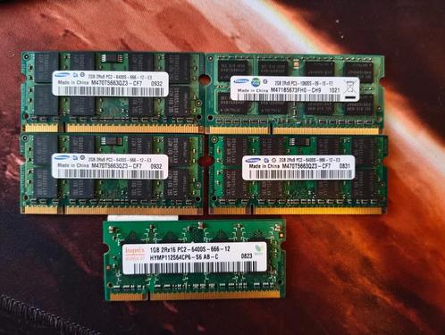 RAM latjes laptop, Computers en Software, RAM geheugen, Gebruikt, Laptop, 2 GB, Ophalen