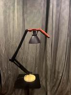 Architectenlamp, vintage bureau, lichtplan, Huis en Inrichting, Lampen | Tafellampen, Ophalen, Gebruikt