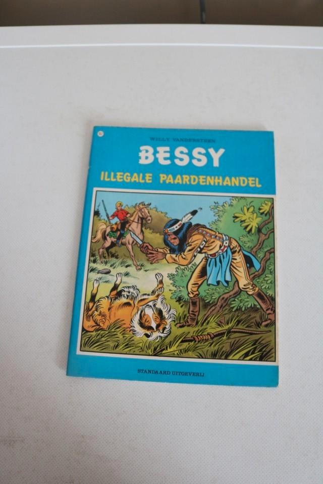 Bessy Nr 157 : Illegale paardenhandel - 1-ste druk 1984, Boeken, Stripverhalen, Zo goed als nieuw, Eén stripboek, Ophalen of Verzenden