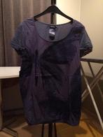 Blauw T-shirt vlinderprint Lerros 40, Kleding | Dames, Maat 38/40 (M), E5-mode, Blauw, Ophalen of Verzenden