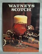 Café reclame bord Watneys Scotch 1980, Ophalen of Verzenden, Gebruikt, Reclamebord