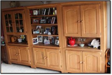 3 eikenkasten - landelijke stijl, Huis en Inrichting, Ophalen, 100 tot 150 cm, Eikenhout, Landelijk