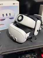 Meta Quest 3 512gb garantie 18m+ bobovr S3 pro, Games en Spelcomputers, Virtual Reality, Ophalen of Verzenden, Zo goed als nieuw