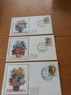 Floralien 1980 - FDC sur soie, Timbres & Monnaies, Timbres | Enveloppes premier jour, Non décrit, Enlèvement ou Envoi