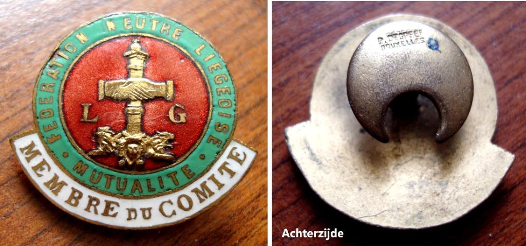 Badge Federation Neutre Liegeoise Mutualité, Envoi, Autres types