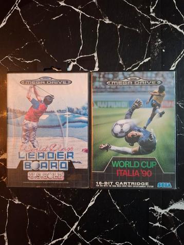 2 Sega Megadrive-spellen in een doos! beschikbaar voor biedingen