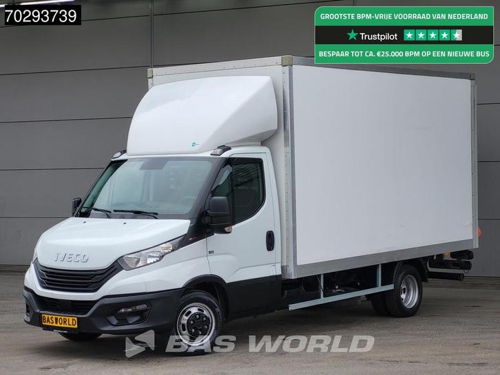 Iveco Daily 35C16 3.0L Laadklep Dubbellucht Bakwagen 160PK A, Auto's, Bestelwagens en Lichte vracht, Bedrijf, Te koop, Airconditioning