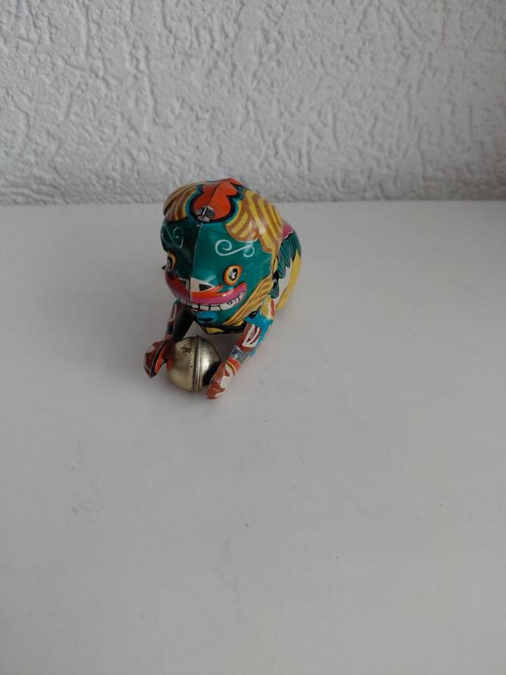 Vintage blikken leeuw, Verzamelen, Blikken, Ophalen of Verzenden