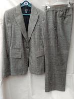 Broekpak in Prince de Galle stof merk DKNY, Kleding | Dames, Ophalen of Verzenden, Zo goed als nieuw, Maat 38/40 (M)