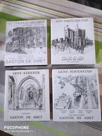 stad gent tekeningen gaston de smet 4 boeken over gent, Boeken, Gelezen, Ophalen of Verzenden