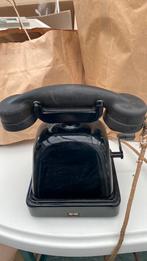 Oude telefoon met handslinger, Antiek en Kunst