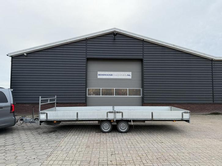 Vlemmix plateauwagen 600x200 2700 kg, Auto diversen, Aanhangers en Bagagewagens, Gebruikt