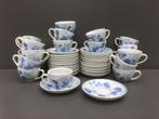 Set van 20 Blue China koppen en onderzetters, Ophalen of Verzenden, Gebruikt, Keramiek, Kop(pen) en/of Schotel(s)