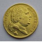 France 20 francs, 1824 Q, Postzegels en Munten, Verzenden, Frankrijk, Goud